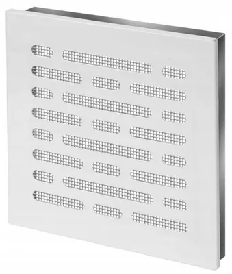 Obrázek produktu pro Awenta Ventilační mřížka bílá čtvercová sítě proti hmyzu MN1B