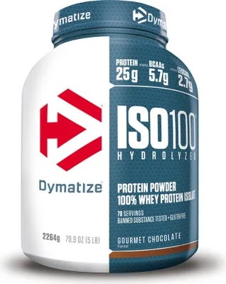 Productafbeelding van Dymatize ISO 100 Hydrolyzed - 900g - Smaak: Birthday Cake