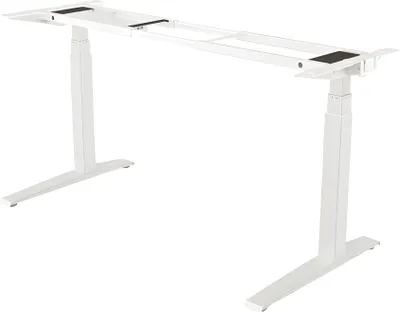 Produktbild von Fellowes Levado, Schreibtisch, Homeoffice, Büro, Gerade, Weiß, Stahl, Pulverbeschichtung