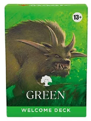 Immagine prodotto di Magic: The Gathering Welcome Deck 2024: Green Deck