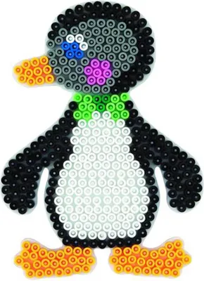 Produktbild von Hama Midi-Stiftplatte Pinguin, weiß