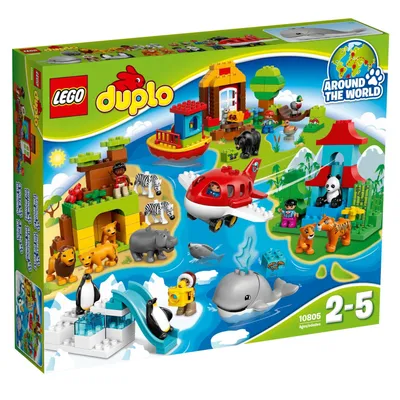 Zdjęcie produktu dla LEGO DUPLO Around the World, Zestaw do budowania, 2 lat(a), 163 szt., 2,74 kg