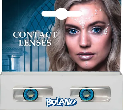 Obrázok produktu pre Boland 640012, Fancy dress contact lenses, Dospelý, Akékoľvek pohlavie, 40 g, 100 mm, 90 mm