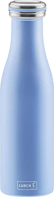 Produktbild von LURCH Isolierflasche Edelstahl 500ml pearl blue