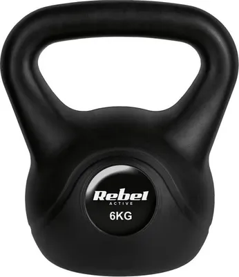 Obrázek produktu pro Rebel RBA-2313 Kettlebell Active 6 kg, černý