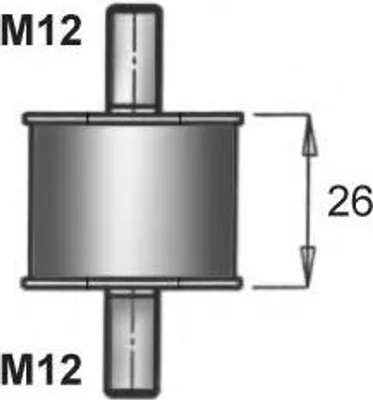 Image de Support, système d'échappement DINEX 21905