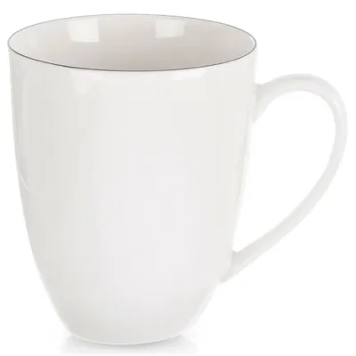Image de Tasse en porcelaine - 390 ml - Blanche