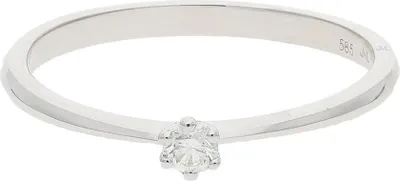 Produktbild von JuwelmaLux Verlobungsring 585 Weißgold mit Brillant JL10-07-2983 50