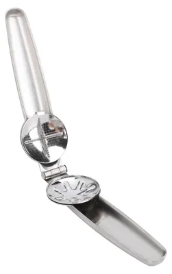 Image de Éplucheur-casse-noix multifonction avec pince à châtaignes, en acier inoxydable 304