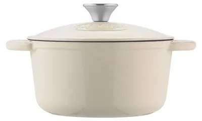 Zdjęcie produktu dla Gęsiarka żeliwna emaliowana Konighoffer, 2,8 l, 21 x 10,5 cm, okrągła