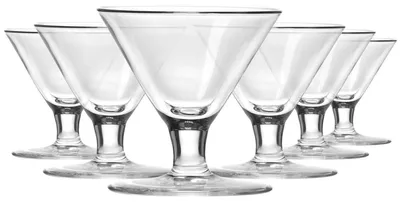 Produktbild von KROSNO XNO Cocktail- und Martinigläser, 6er-Set, 60 ml