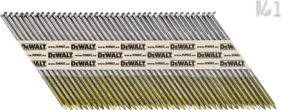 Produktbild von DEWALT Streifennagel DNPT 2,8 x 63 mm 33 Grad Ringschaft Blank 1000 Stk