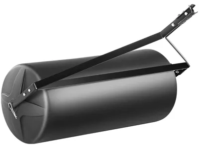Productafbeelding van VEVOR Grasmaaieroller, 1240x1158x445mm, handbediend, gemaakt van LLDPE en Q235 staal. Tuinroller, 181 kg, met 2 waterinlaatopeningen. Grasmaaieroller compatibel met de meeste ATV- en tractor modellen. Ideaal voor tuinen en boerderijen