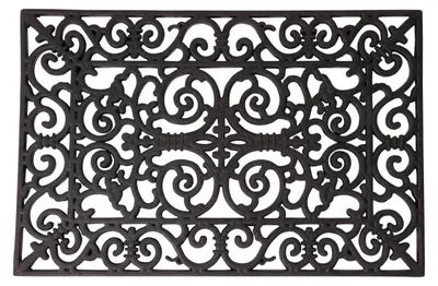 Image de Esschert Design Tapis de porte caoutchouc rectangulaire S ; RB06