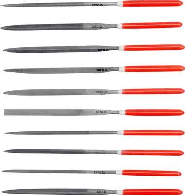 Immagine prodotto di Set di lime YATO YT-6165 180mm 320g