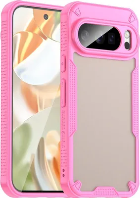 Immagine prodotto di Custodia per Google Pixel 10 Pro - Cover posteriore Phonesta Shockproof Armor Semi-Trasparente - Rosa