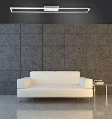 Zdjęcie produktu dla Paul Neuhaus 8085-55 Paul Neuhaus INIGO Deckenleuchte silber 36 W