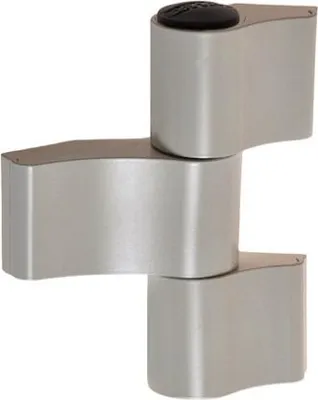Produktbild von Scharnier WALA WX 80104571 3-flügelig asymmetrisch L=67 Silberanode