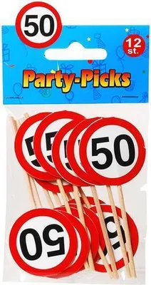 Produktbild von Udo Schmidt 12249 - Party-Picks 50, 12-tlg.