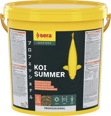 Produktbild von sera 07018, Teichfische, Trockenfischfutter, Pellet, Vitamin A, Vitamin B1, Vitamin B2, Vitamin C, Vitamin D3, Vitamin E, Groß, 17 °C