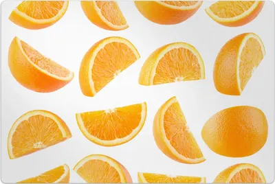 Produktbild von Küchenmatte 60x90 cm Vinylmatte Bodenmatte Dekoration - Weiße Früchte