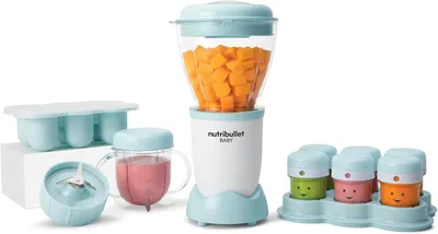 Produktbild von Baby-Mixer, Blau-Weiß