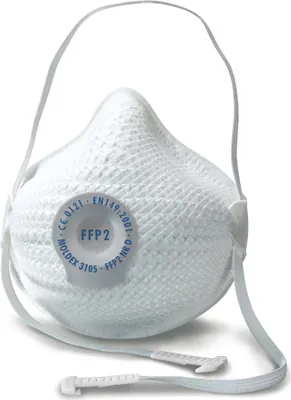 Produktbild von Atemschutzmaske AIR 310501 FFP2/V NR D m.Ausatemventil 10St./KT MOLDEX