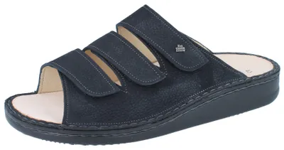 Produktbild von FINN COMFORT Korfu Herren Pantolette dunkelblau night Nubukleder - Größe: 45