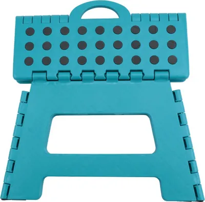 Produktbild von Klapphocker Klapptritt Faltbar Tritthocker bis zu 150 Kg belastbar Türkis