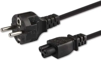 Produktbild von Savio CL-81 Stromkabel Schwarz 1 8 m Netzstecker Typ E IEC C5