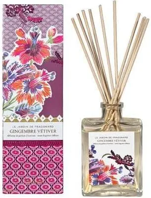 Produktbild von Duftlampe Fragonard Duftstäbchen Raumdiffusor Raumduft Ingwer Vetiver & 10 Stäbchen