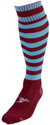 Image de Precision - Chaussettes de football "Pro" pour enfants RD274 (31 EU - 34 EU) (Noir/Blanc)