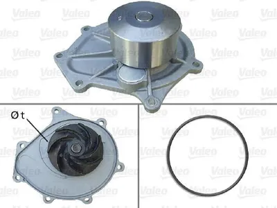 Produktbild von VALEO Kühlmittelpumpe Wasserpumpe für LAND ROVER Freelander SUV (L314) 506842