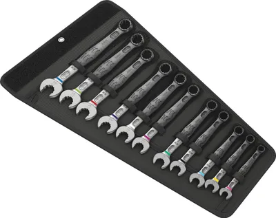 Produktbild von Wera 6003 Joker 11 Set 1 Ringmaulschlüssel Maulschlüssel 05020231001 11 teilig