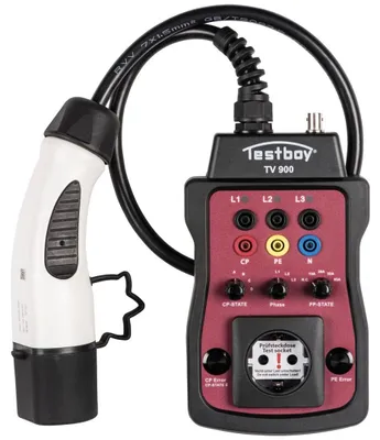 Immagine prodotto di Adattatore di prova per punti di ricarica TV 900 per punti di ricarica di tipo 2 L215xL120xH60mm TESTBOY