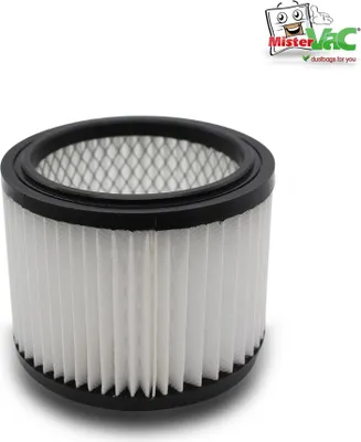 Produktbild von MisterVac Lamellenfilter Ersatzfilter kompatibel mit Parkside PWDA 20-Li A1 Akku,346160 2004