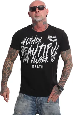 Obrázok produktu pre Yakuza Herren Krásne tričko s normálnym strihom, čierne, M
