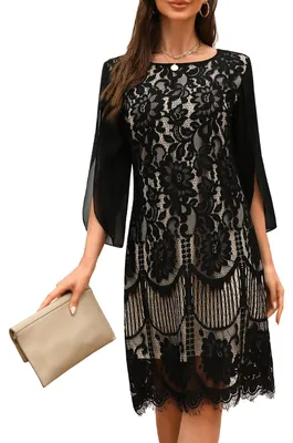 Produktbild von COOAN Hochzeitsgästekleider für Damen, Cocktailkleid, formelle Kleider für Damen