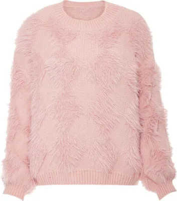 Immagine prodotto di POOMI maglione da donna in maglia - corallo, M
