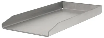 Obrázek produktu pro Grilovací deska nerezová ocel - 26 x 44,5 cm - 4 mm - Na plynový gril