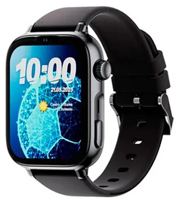 Image de SaveFamily SaveWatch Plus 2 4,7 cm (1.85") AMOLED Numérique 410 x 502 pixels Écran tactile 4G Noir Wifi GPS (satellite)