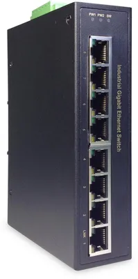 Image de DIGITUS DN-651108 Commutateur industriel Gigabit Ethernet DIGITUS, 8 ports
