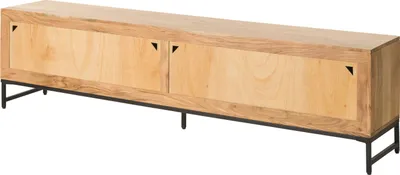 Produktbild von MASSIVMOEBEL24 TV-Board Akazie 220x40x55 natur lackiert MARRAKESCH #106