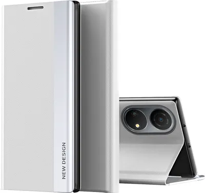 Obrázek produktu pro Honor X7 Pouzdro, MagnetickéPolyuretanKožené Pouzdro s Funkcí Stojánku pro Honor X7 Bílý