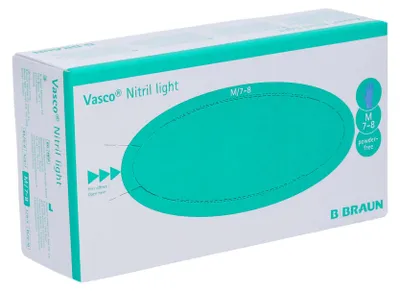 Produktbild von B. Braun Vasco® Nitril light Einmalhandschuhe / Untersuchungshandschuhe