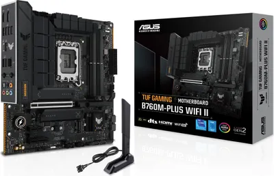 Immagine prodotto di ASUS TUF GAMING B760M-PLUS WIFI II    (INTEL,1700,DDR5,mATX)