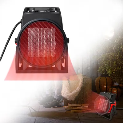 Produktbild von VA-Cerulean Keramik Heizlüfter 2000 W, Elektroheizung mit Thermostat & Kaltluft