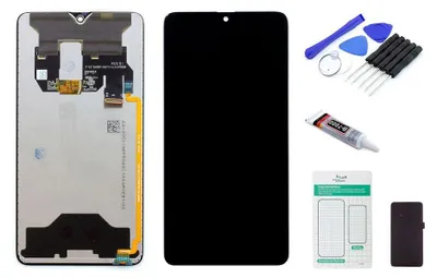 Produktbild von Huawei Mate 20 Display (ohne Rahmen) schwarz - Set