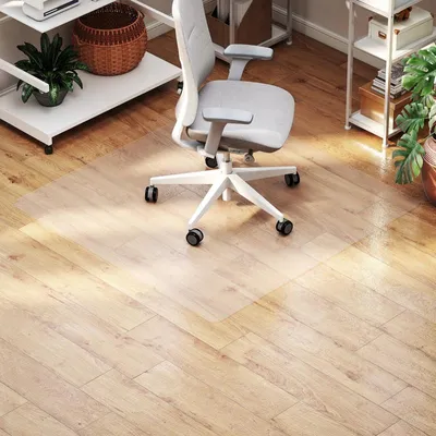 Obrázok produktu pre Fortuna Lai podložka na ochranu podlahy, protišmyková, hrúbka 1,5 mm, 120 x 120 cm, priehľadná