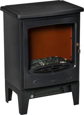 Obrázek produktu pro Kompaktní elektrické krbové topení, 900W/1800W, černá